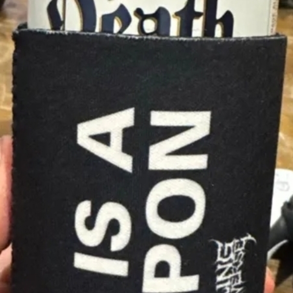 FALLING IN REVERSE (God Is A Weapon) SIGNED!!! Can Koozie